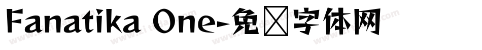 Fanatika One字体转换